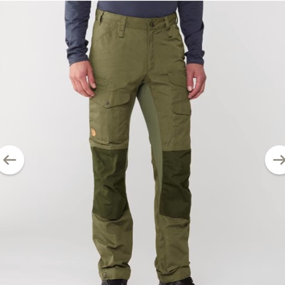 Fjallraven Other - Fjallraven Mens Vidda Pro Ventilated Trousers Outdoor Hiking Pants Green 30-31”